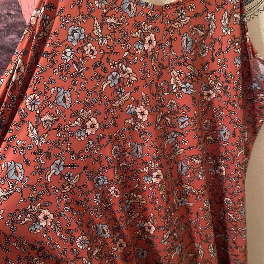 Wallflower Plus Size Womens floral summer sleeveless dress size 2X New